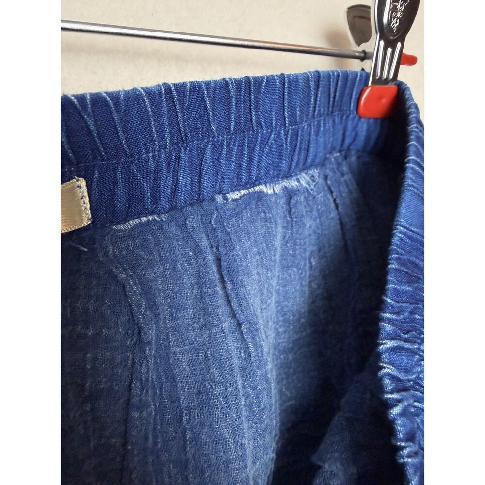 Studio West Apparel Skirt Above Knee Size XL Blue Boho Flowy Embroidered - Picture 5 of 9
